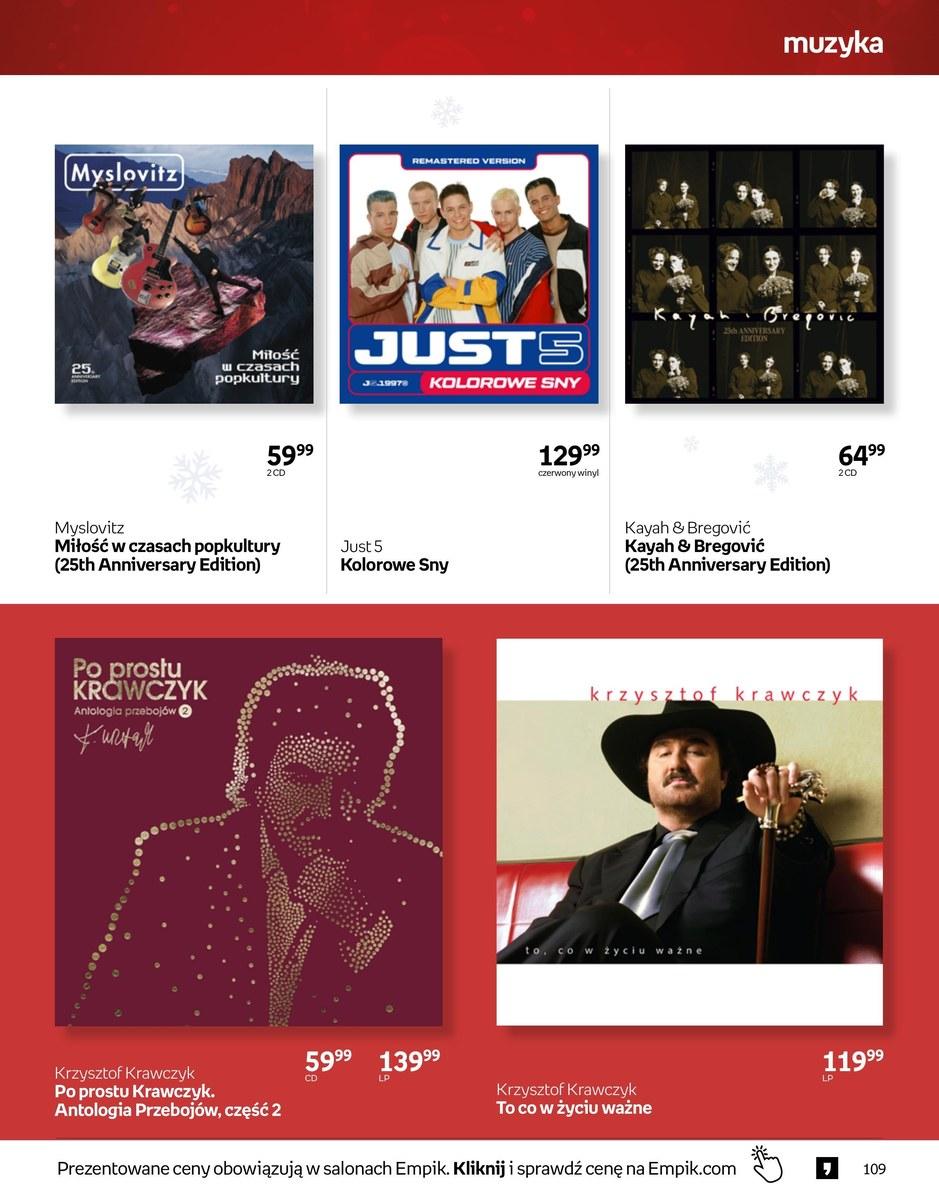 Gazetka promocyjna empik str. 109