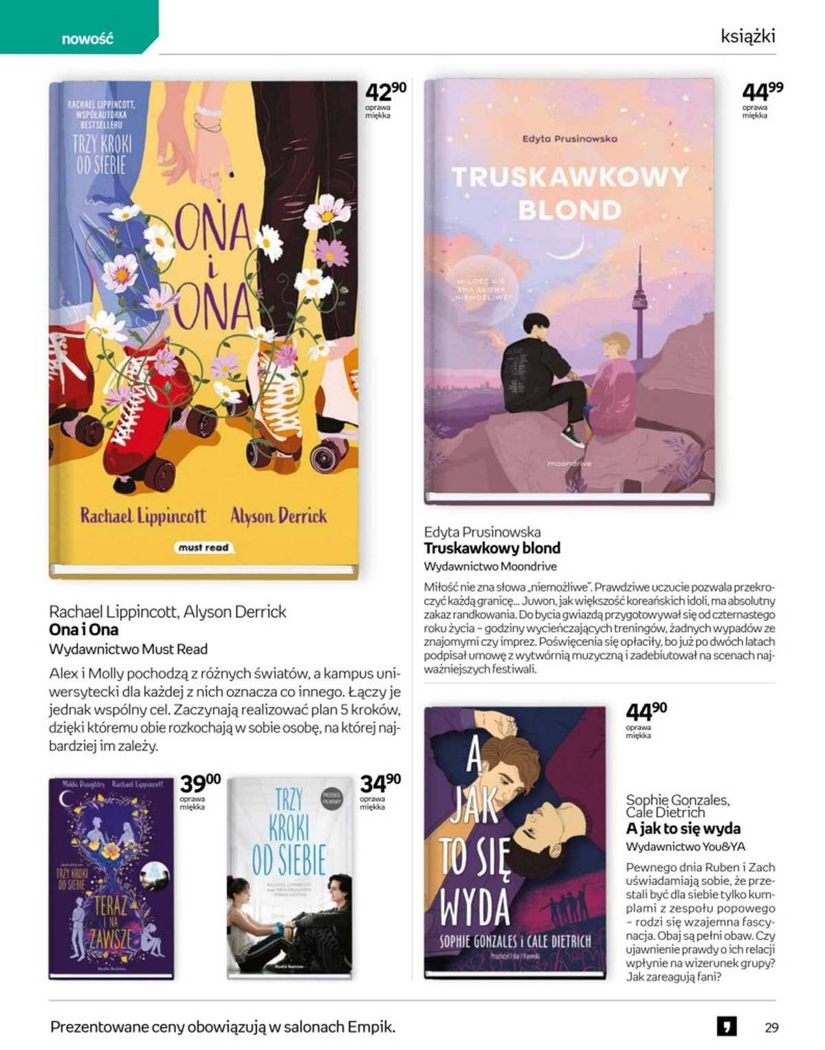 Gazetka promocyjna empik str. 29