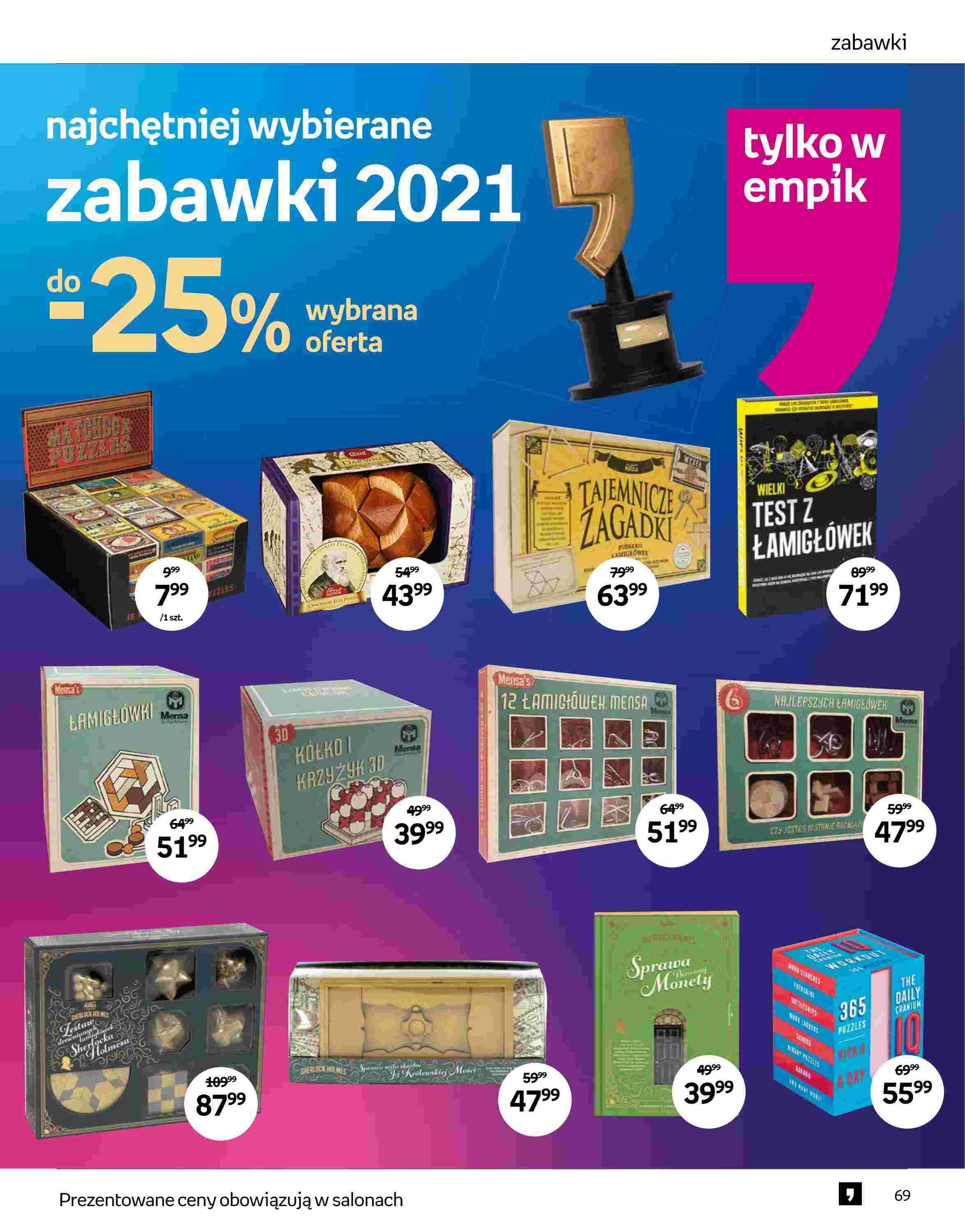 Gazetka promocyjna empik str. 69