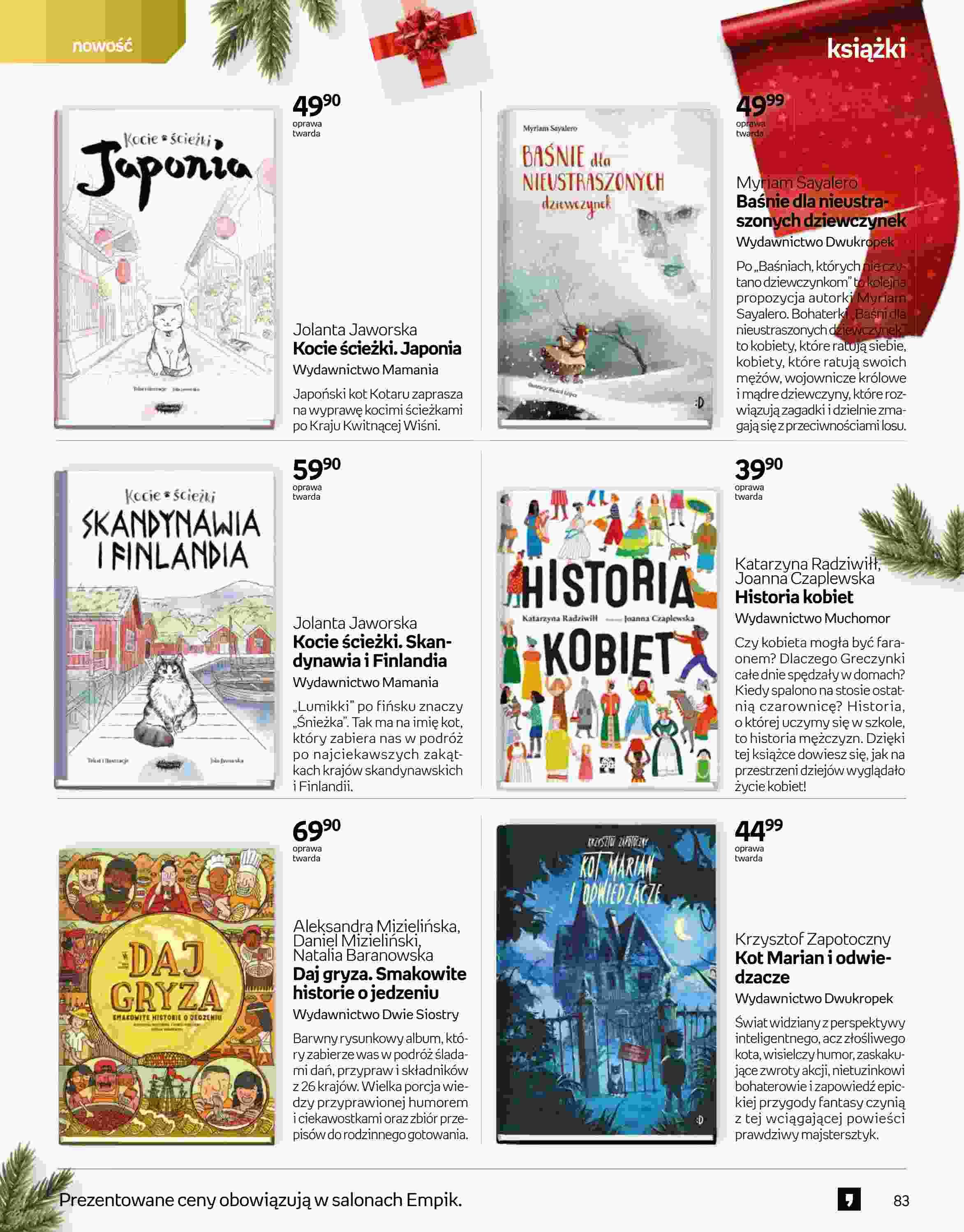 Gazetka promocyjna empik str. 85