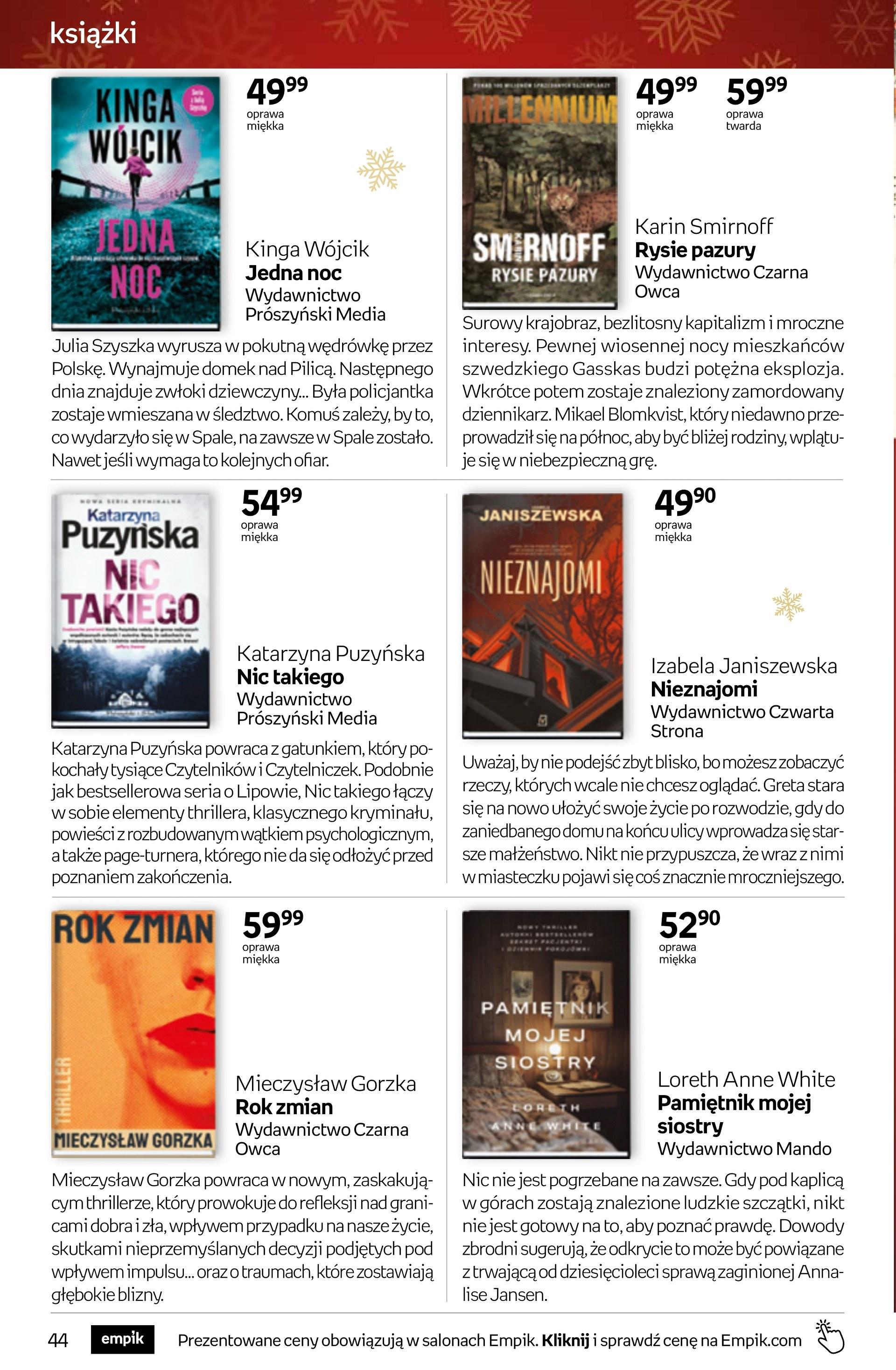 Gazetka promocyjna empik str. 44