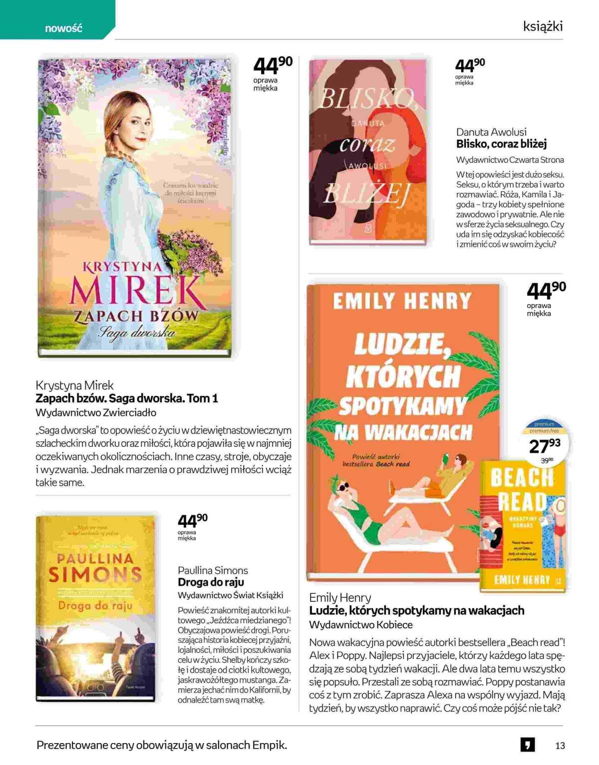 Gazetka promocyjna empik str. 13