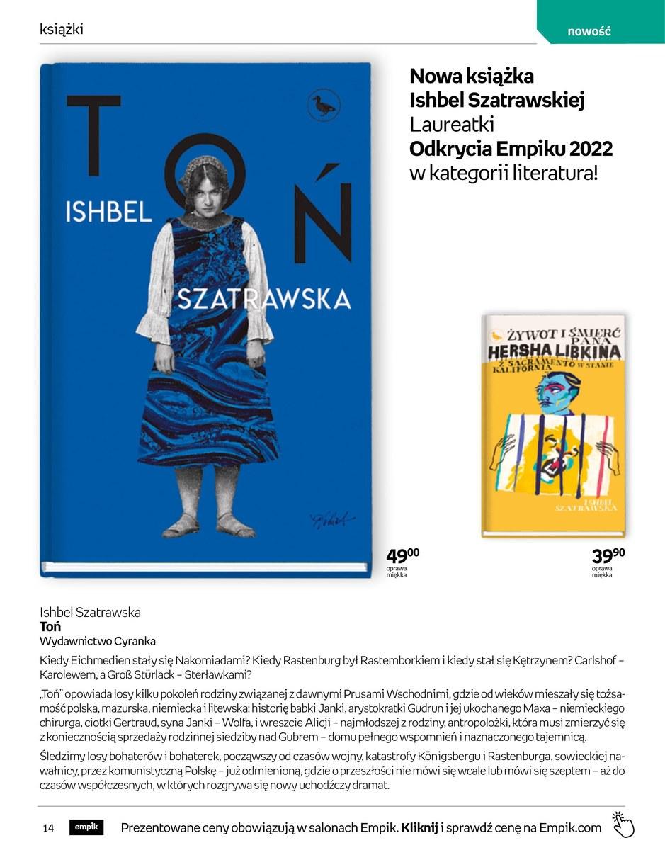 Gazetka promocyjna empik str. 14