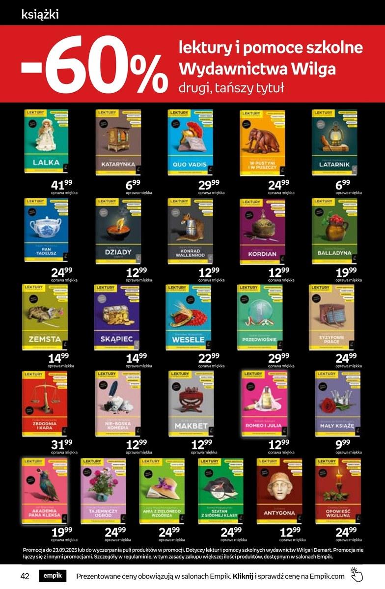 Gazetka promocyjna empik str. 42