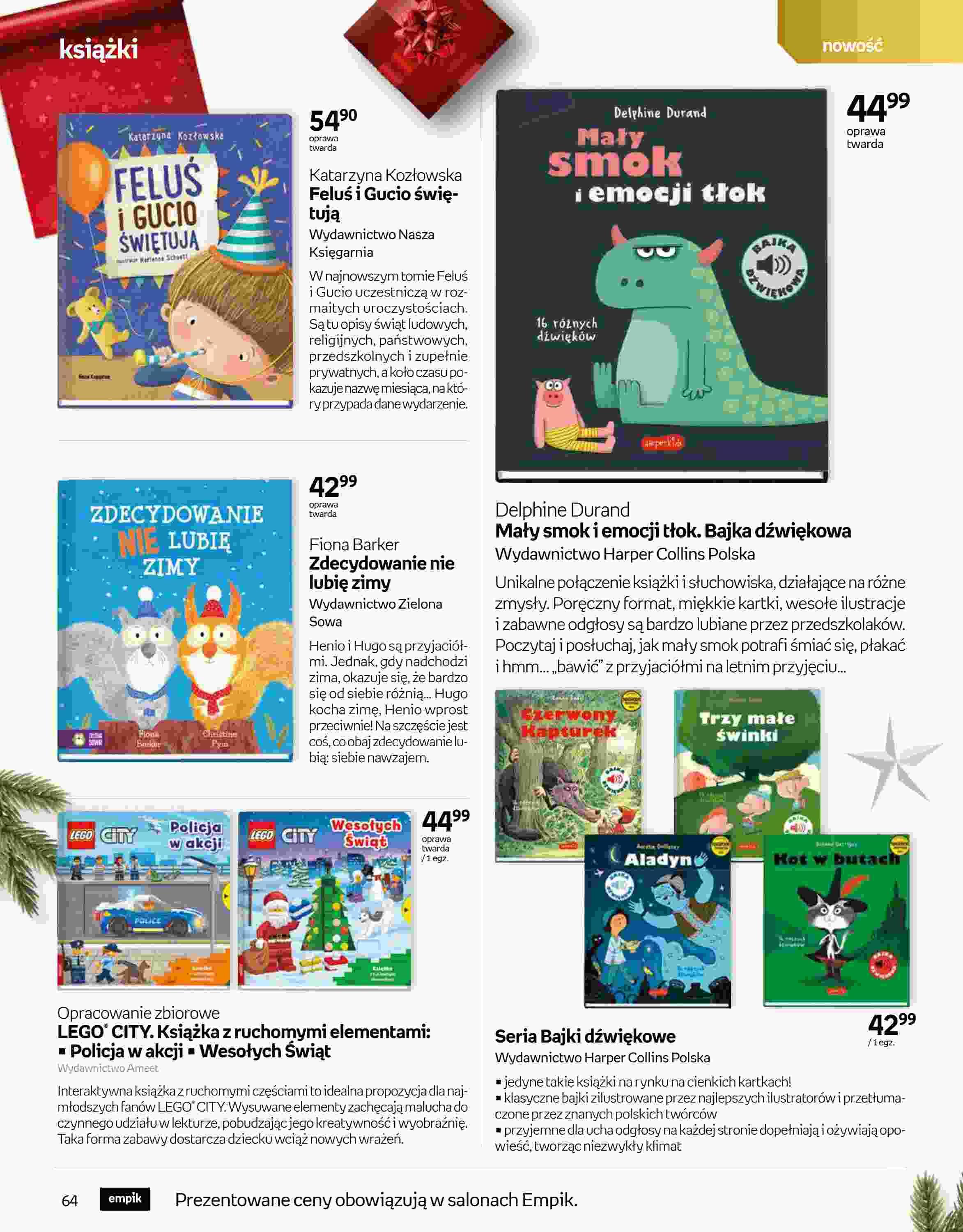 Gazetka promocyjna empik str. 64