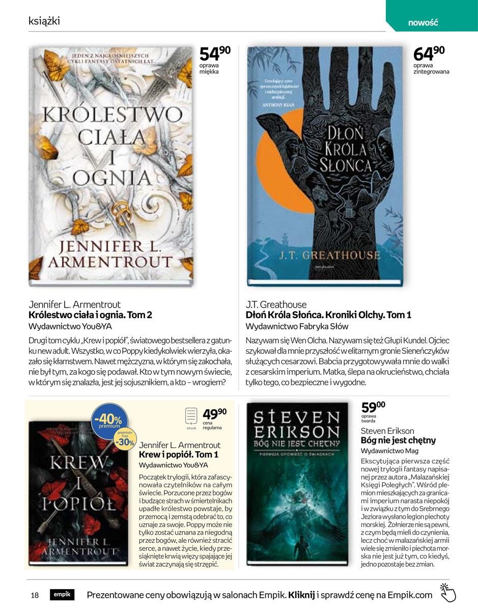Gazetka promocyjna empik str. 18