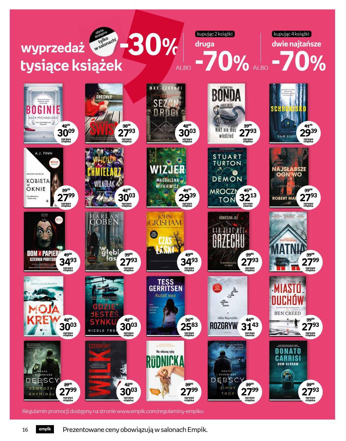 Gazetka promocyjna empik str. 16