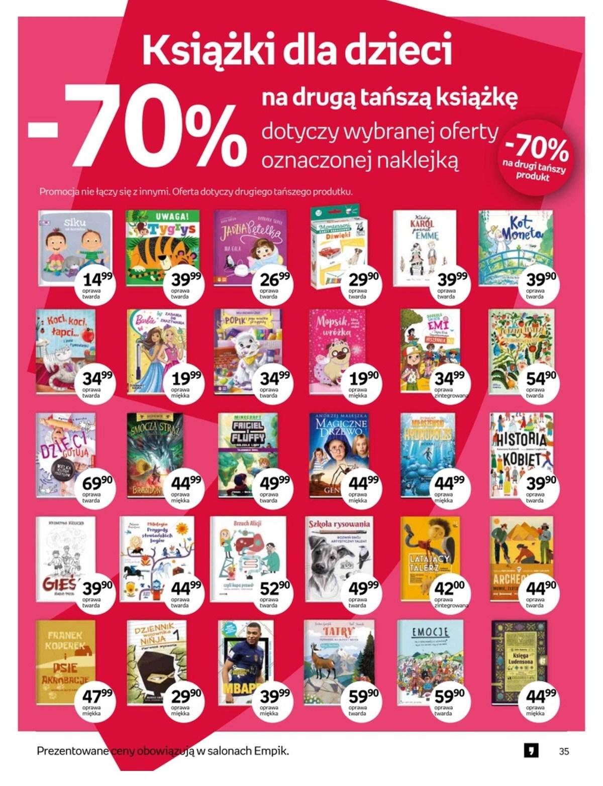 Gazetka promocyjna empik str. 35