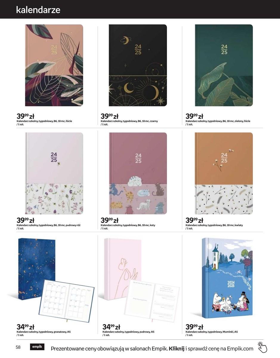 Gazetka promocyjna empik str. 58