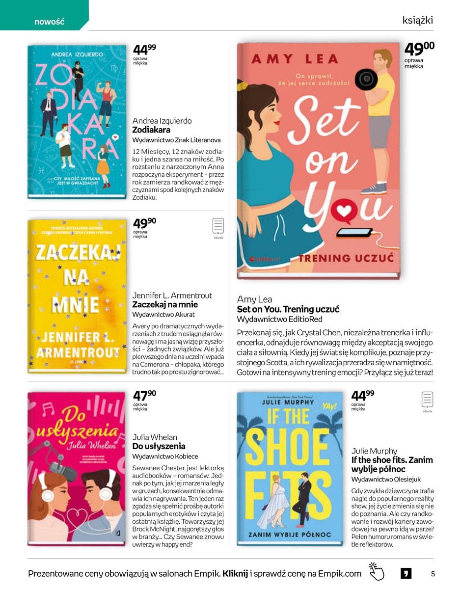 Gazetka promocyjna empik str. 5