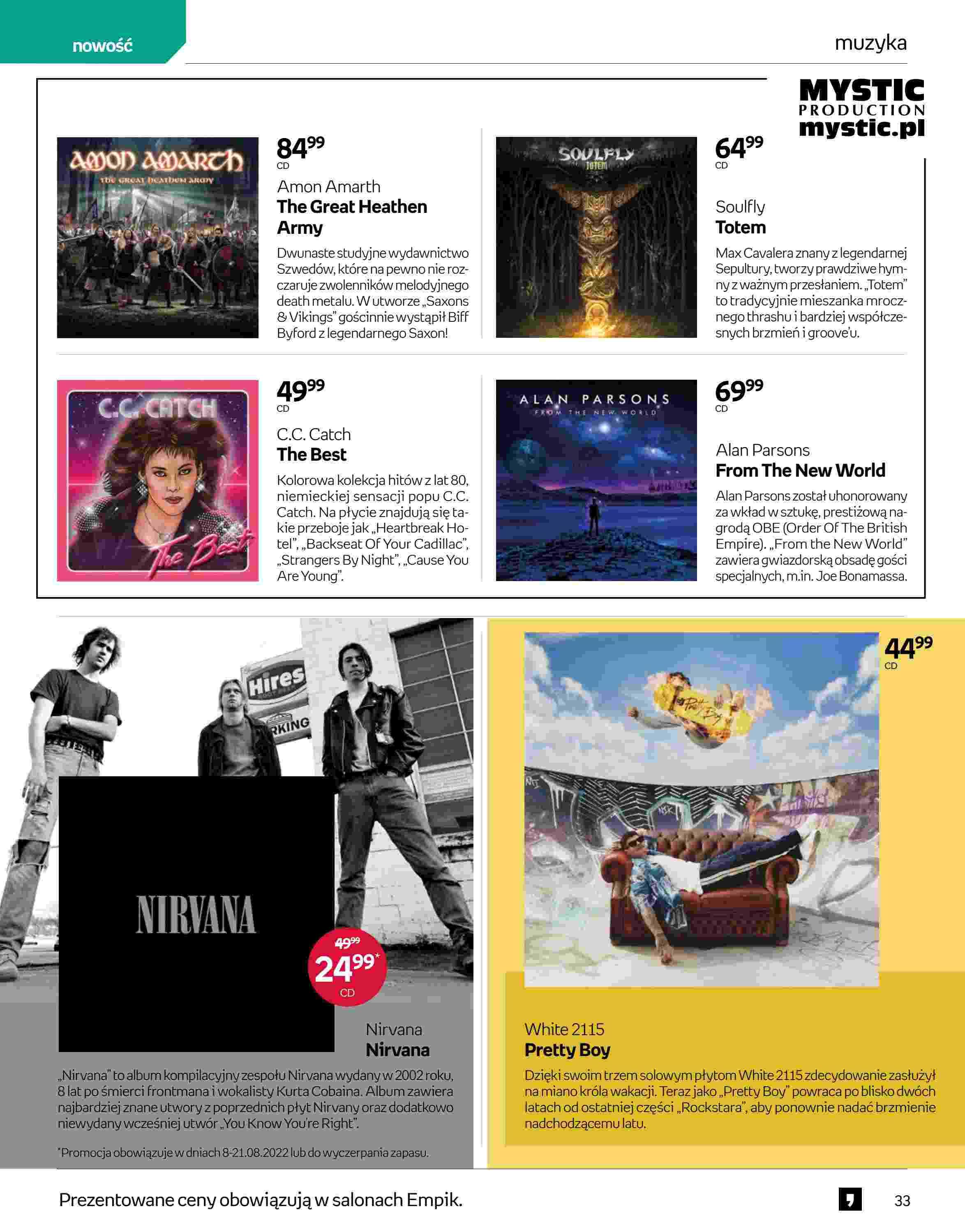 Gazetka promocyjna empik str. 33