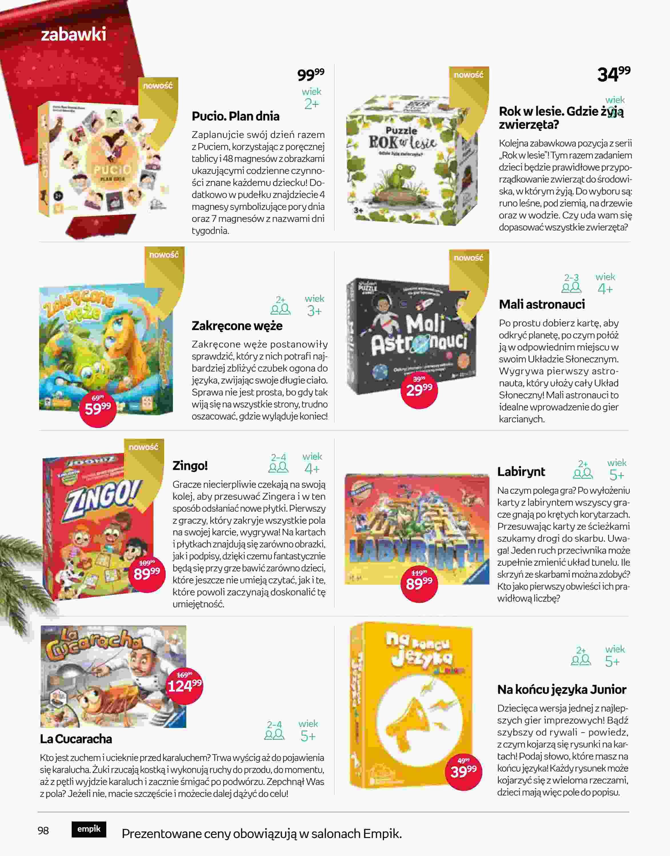 Gazetka promocyjna empik str. 98