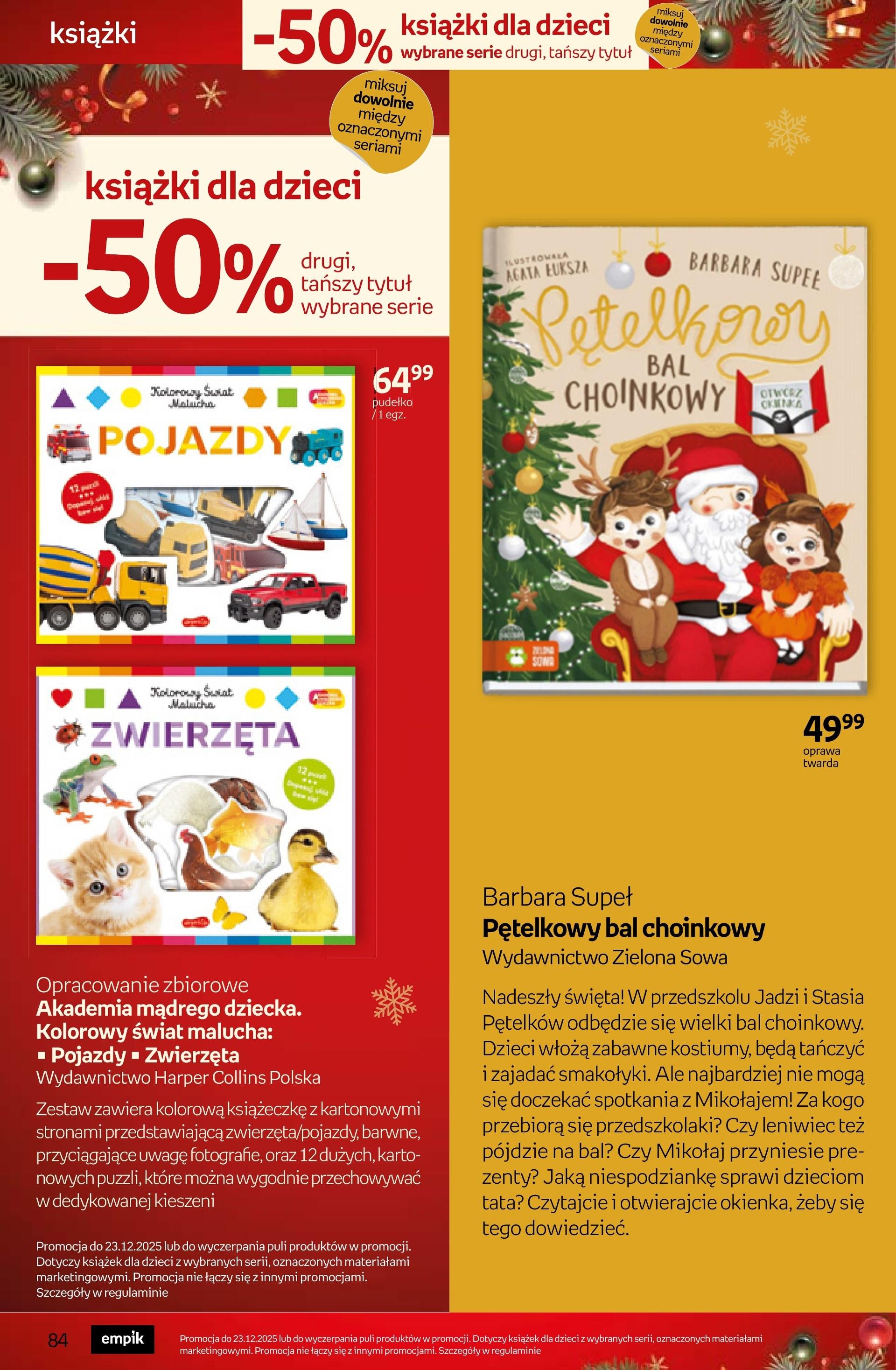 Gazetka promocyjna empik str. 84