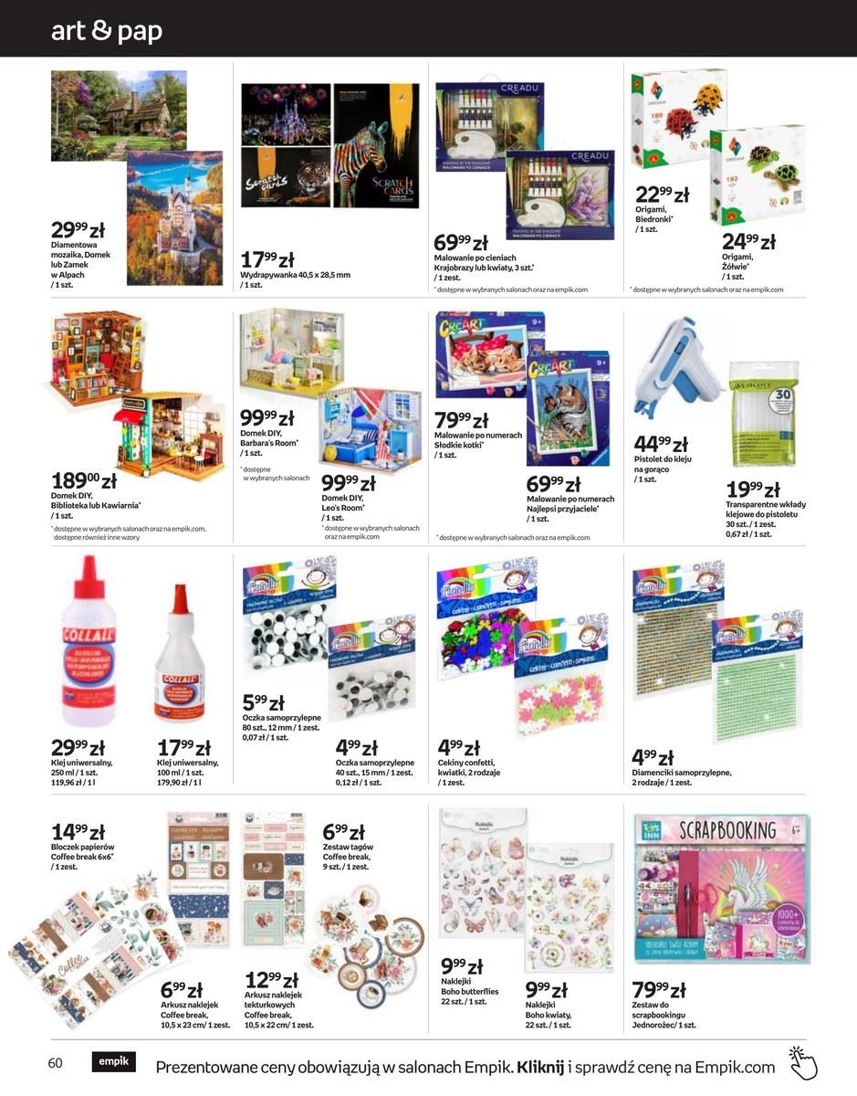 Gazetka promocyjna empik str. 60