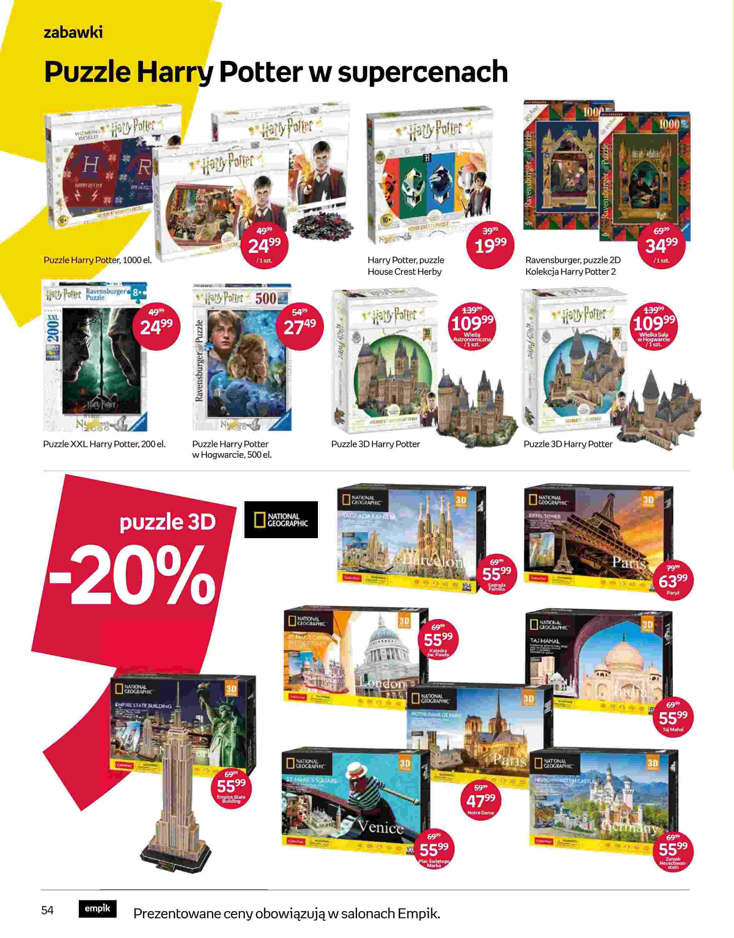 Gazetka promocyjna empik str. 54