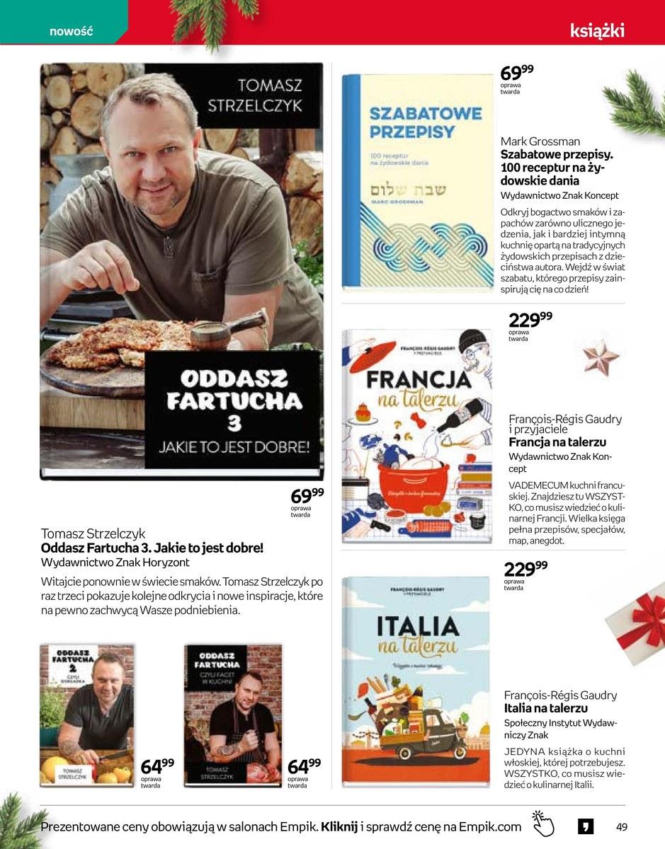 Gazetka promocyjna empik str. 49