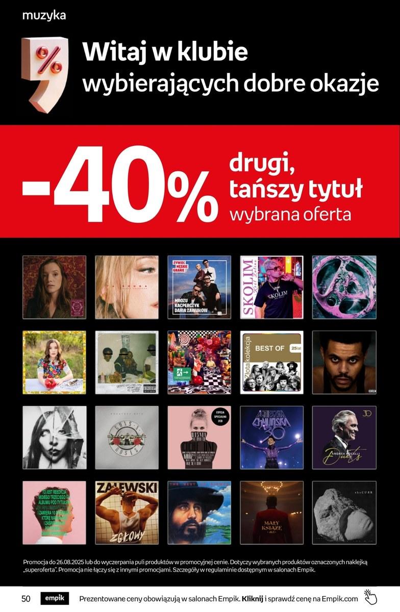 Gazetka promocyjna empik str. 50