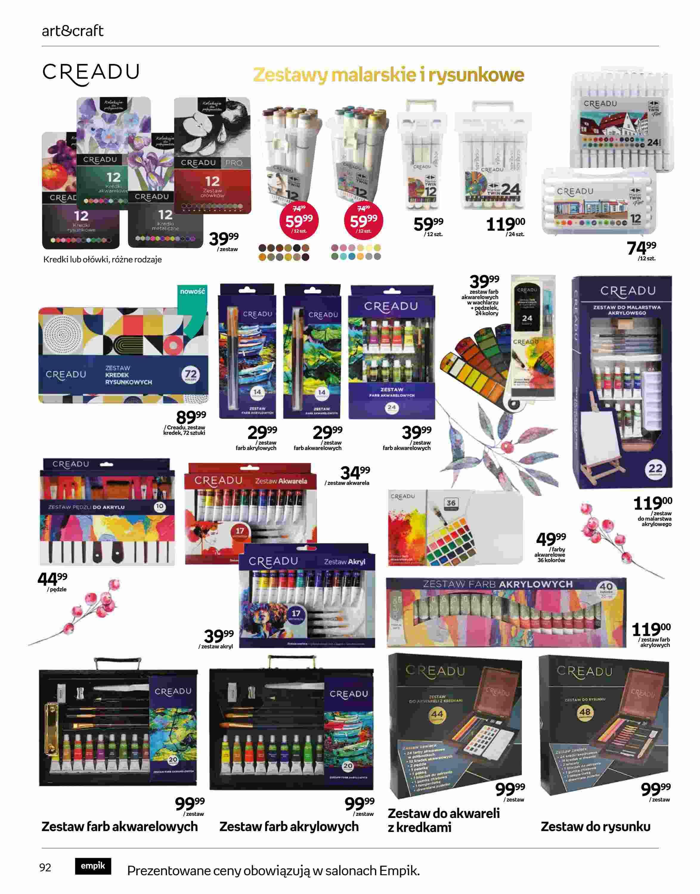 Gazetka promocyjna empik str. 92