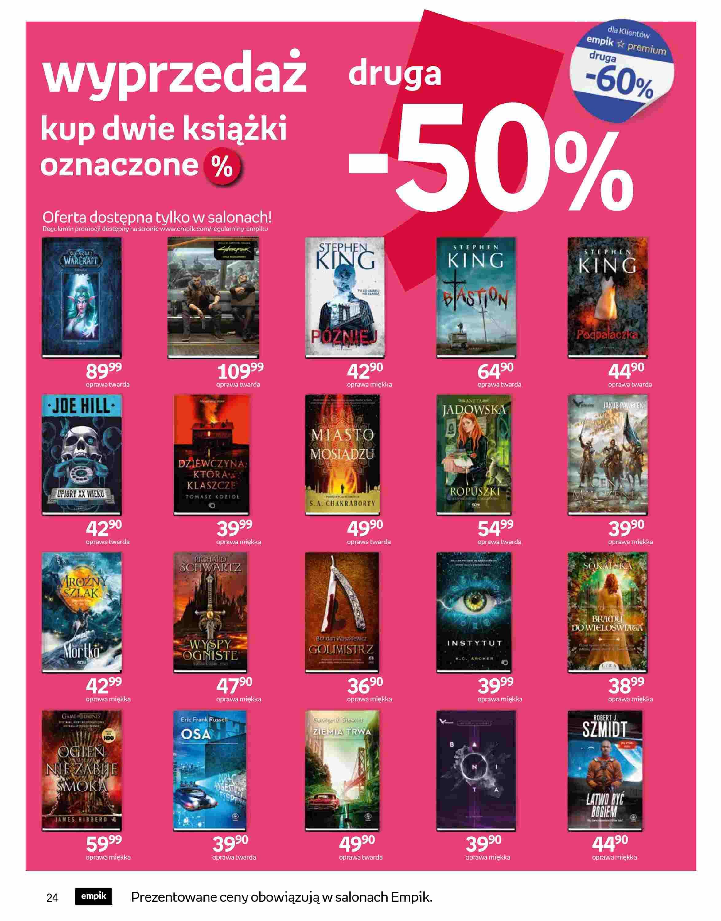 Gazetka promocyjna empik str. 24