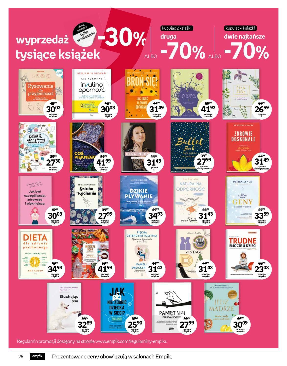 Gazetka promocyjna empik str. 26