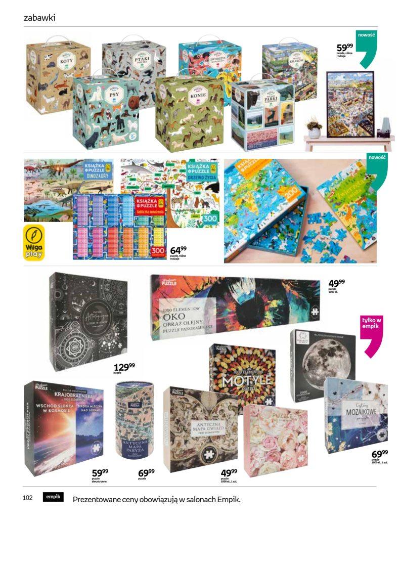 Gazetka promocyjna empik str. 102