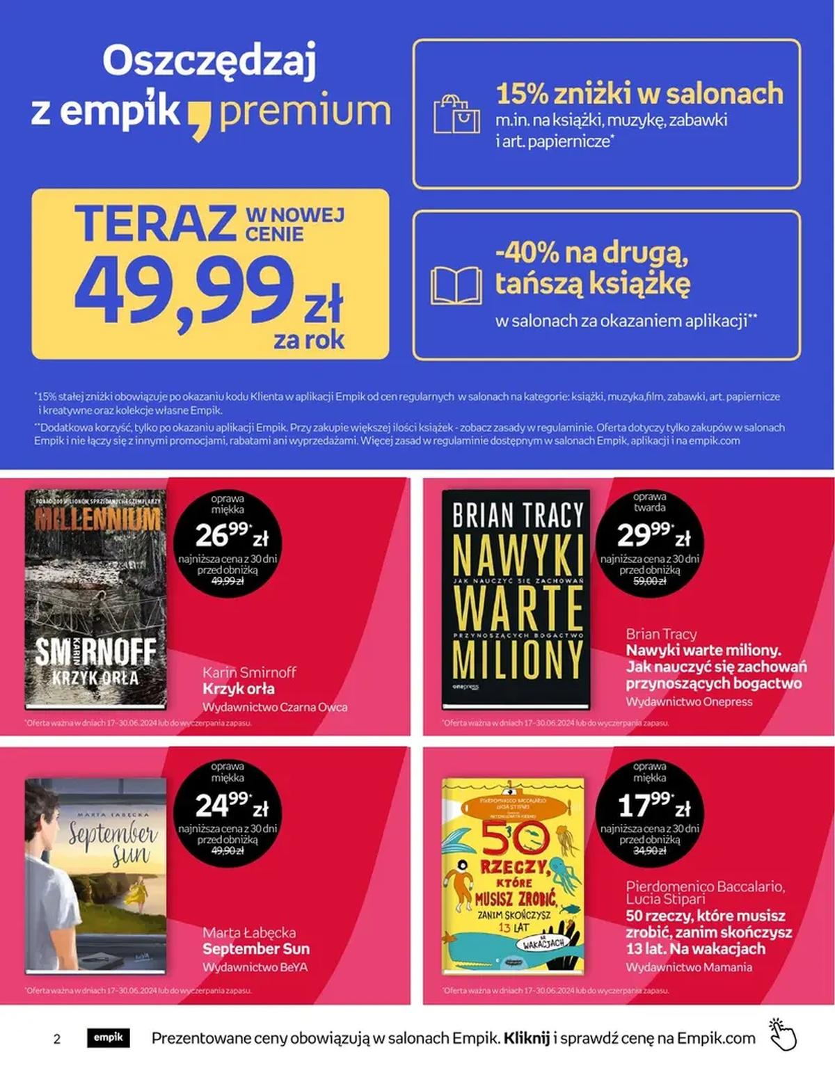 Gazetka promocyjna empik str. 2
