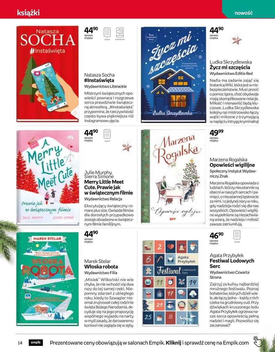 Gazetka promocyjna empik str. 14