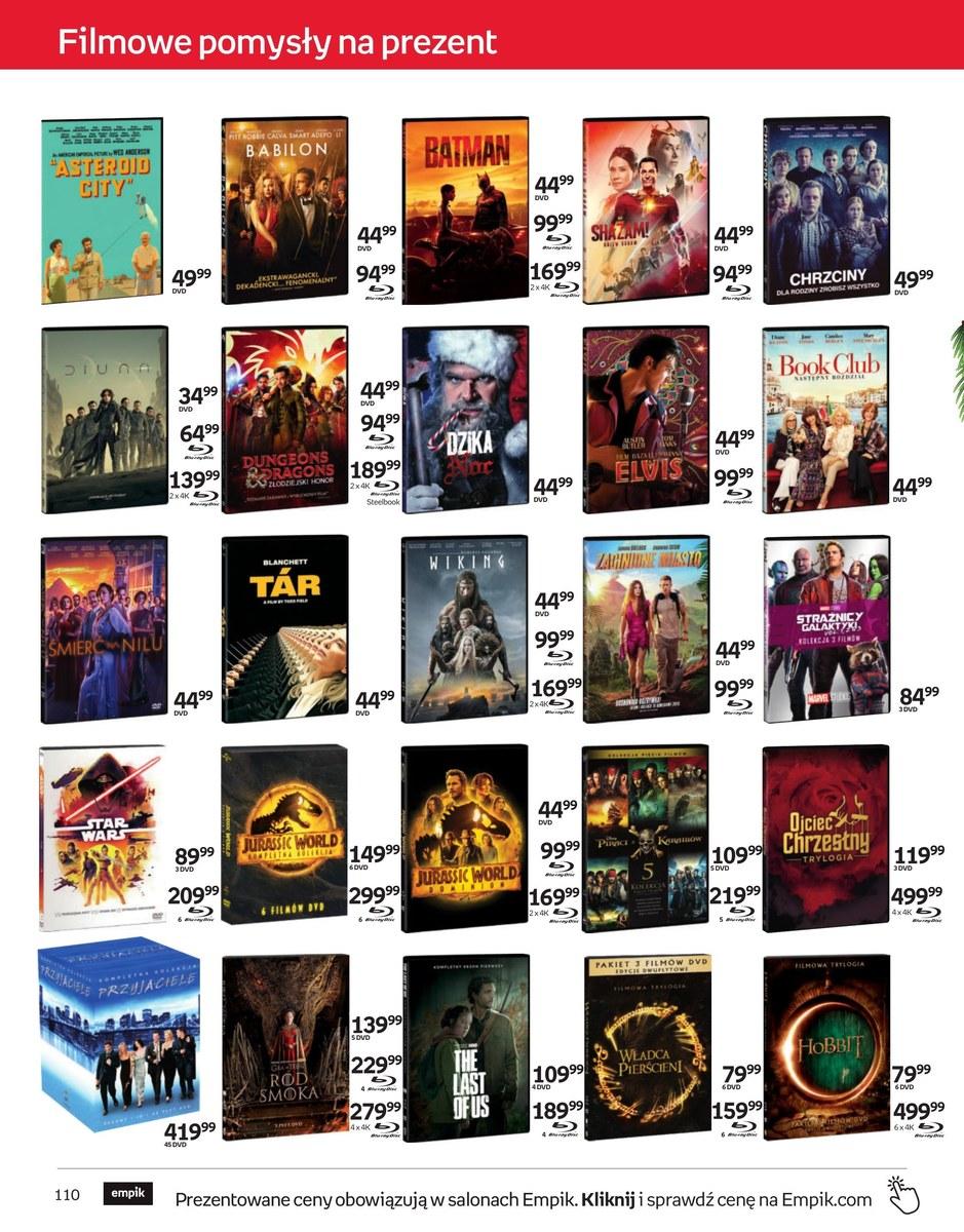 Gazetka promocyjna empik str. 110