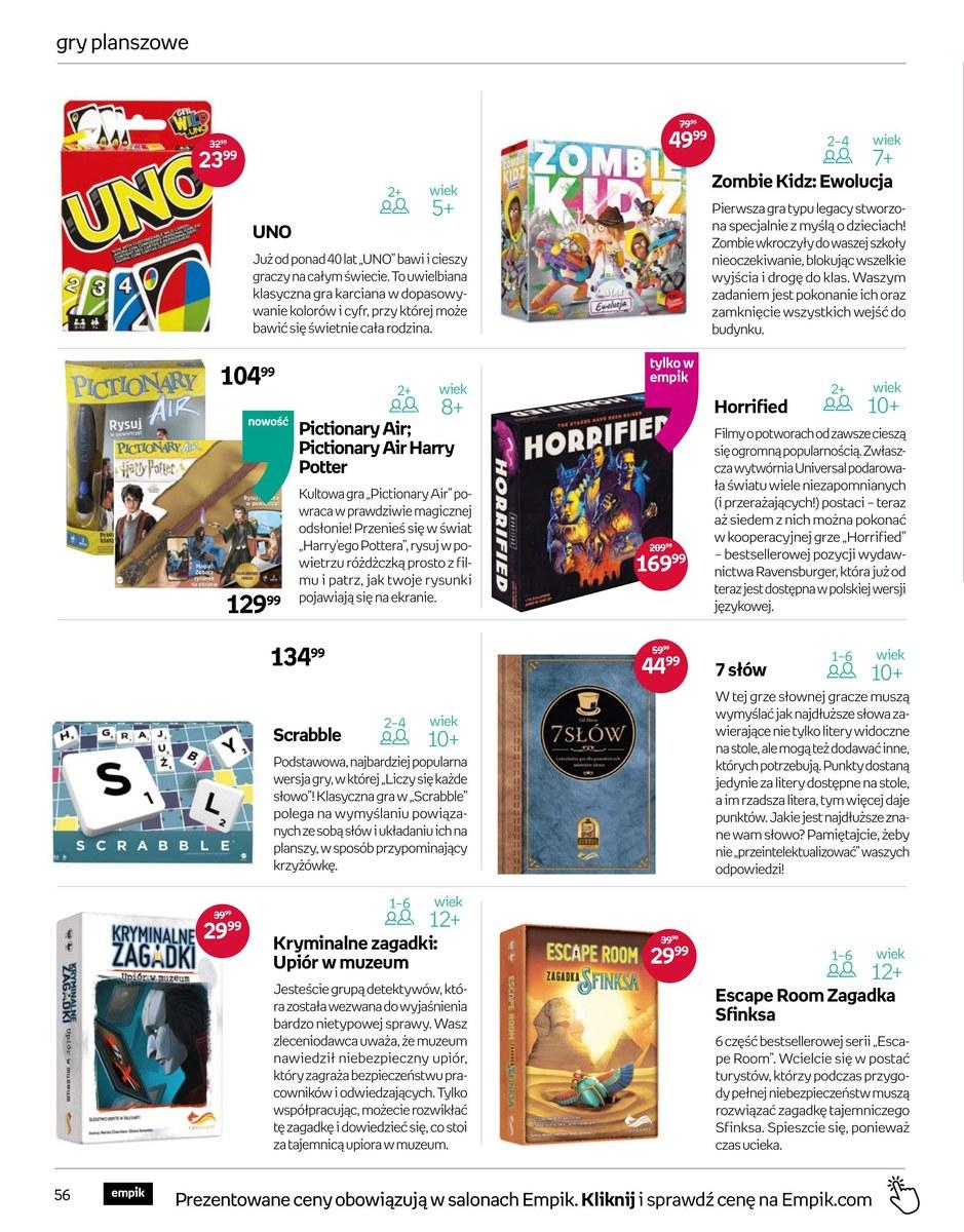 Gazetka promocyjna empik str. 56