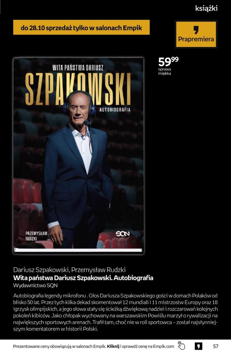 Gazetka promocyjna empik str. 57