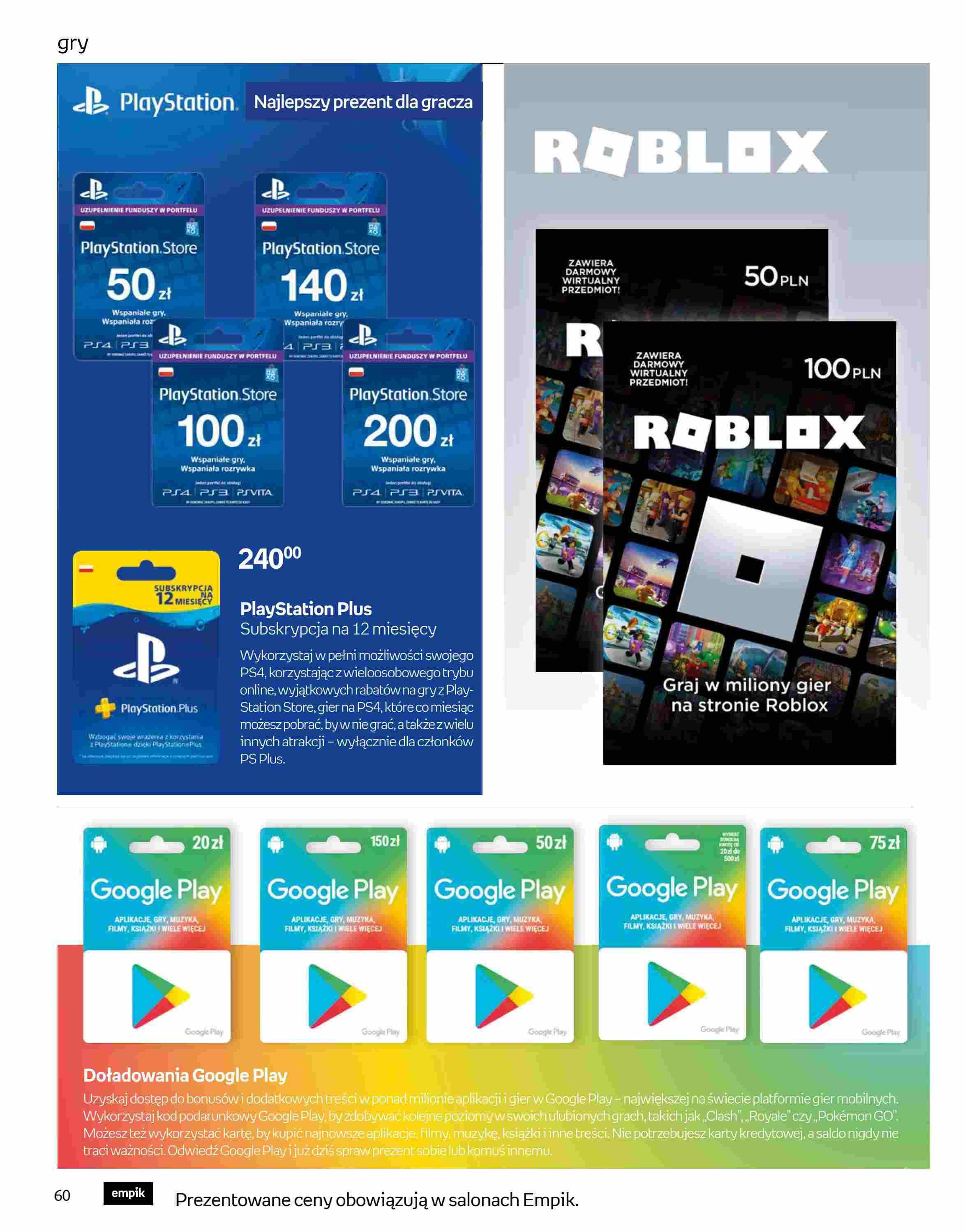 Gazetka promocyjna empik str. 60