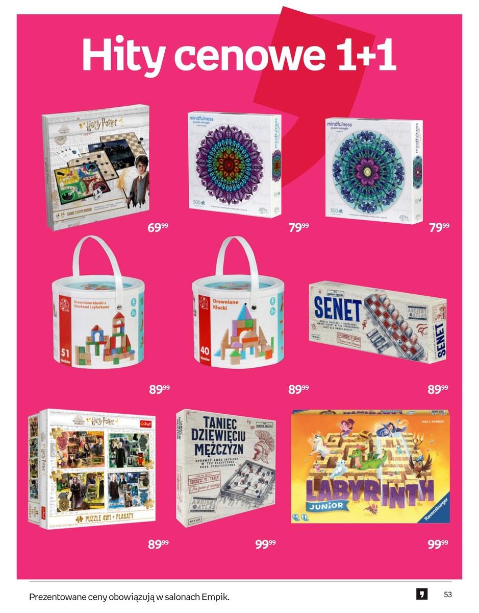 Gazetka promocyjna empik str. 53