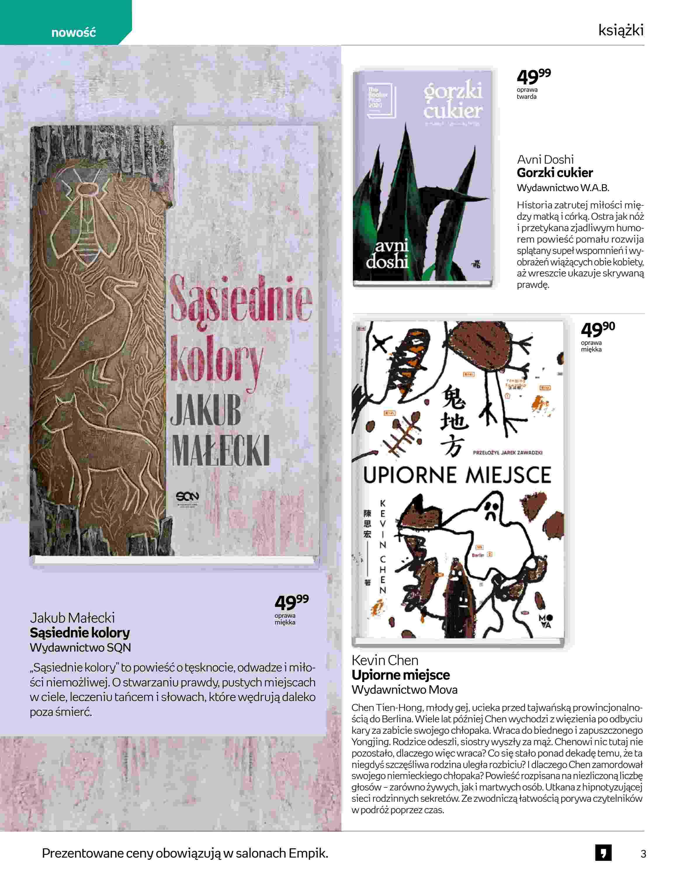 Gazetka promocyjna empik str. 3