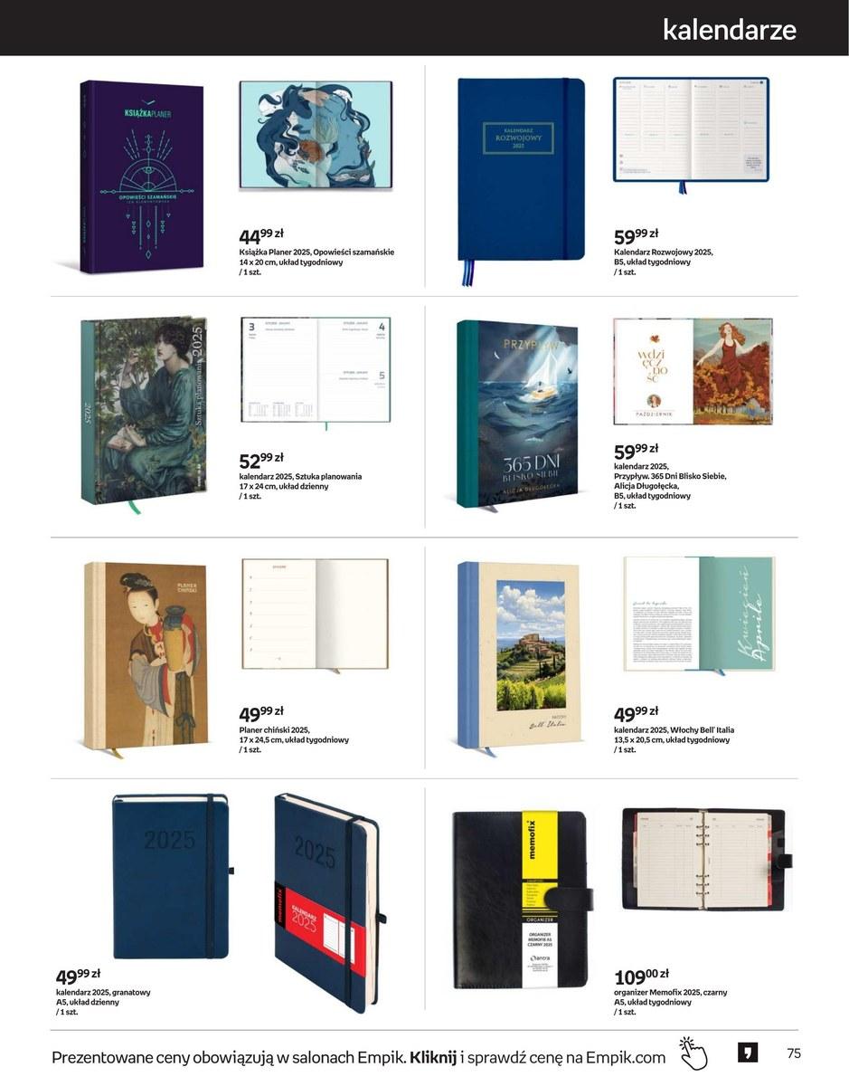 Gazetka promocyjna empik str. 75