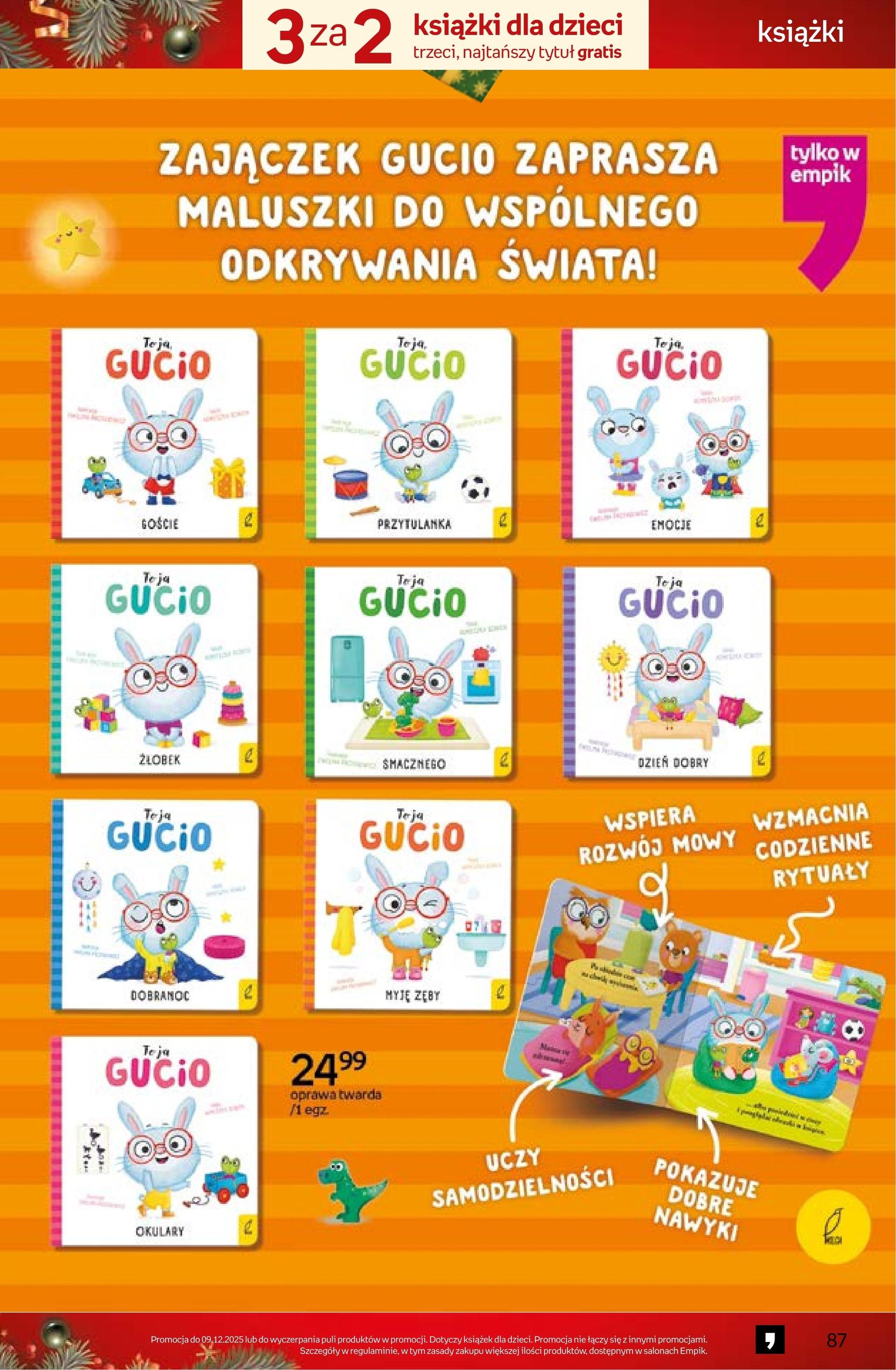 Gazetka promocyjna empik str. 87
