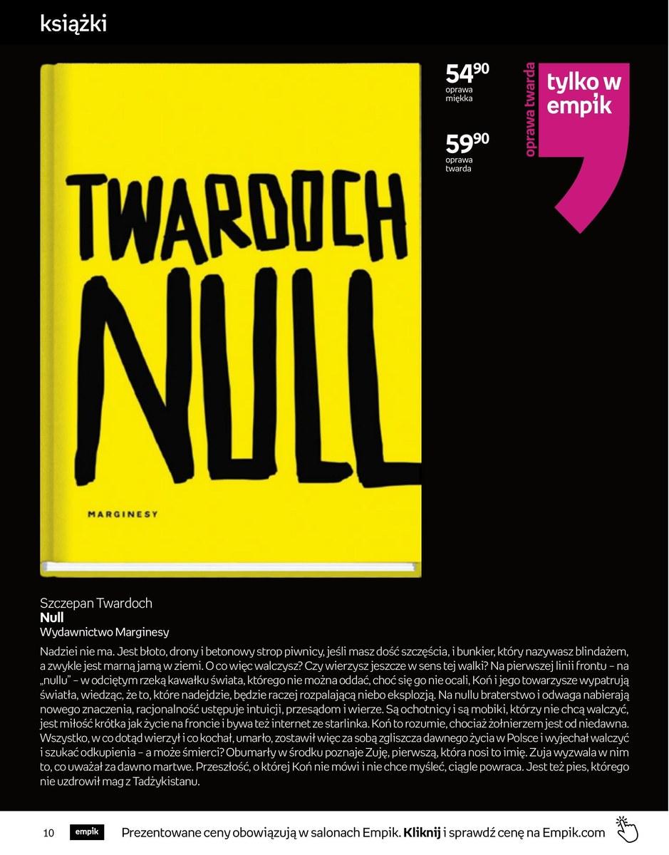Gazetka promocyjna empik str. 10