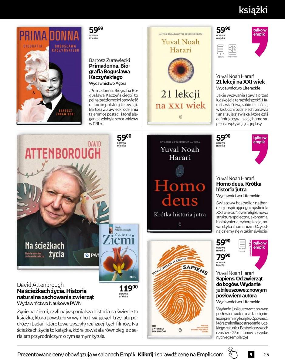 Gazetka promocyjna empik str. 25