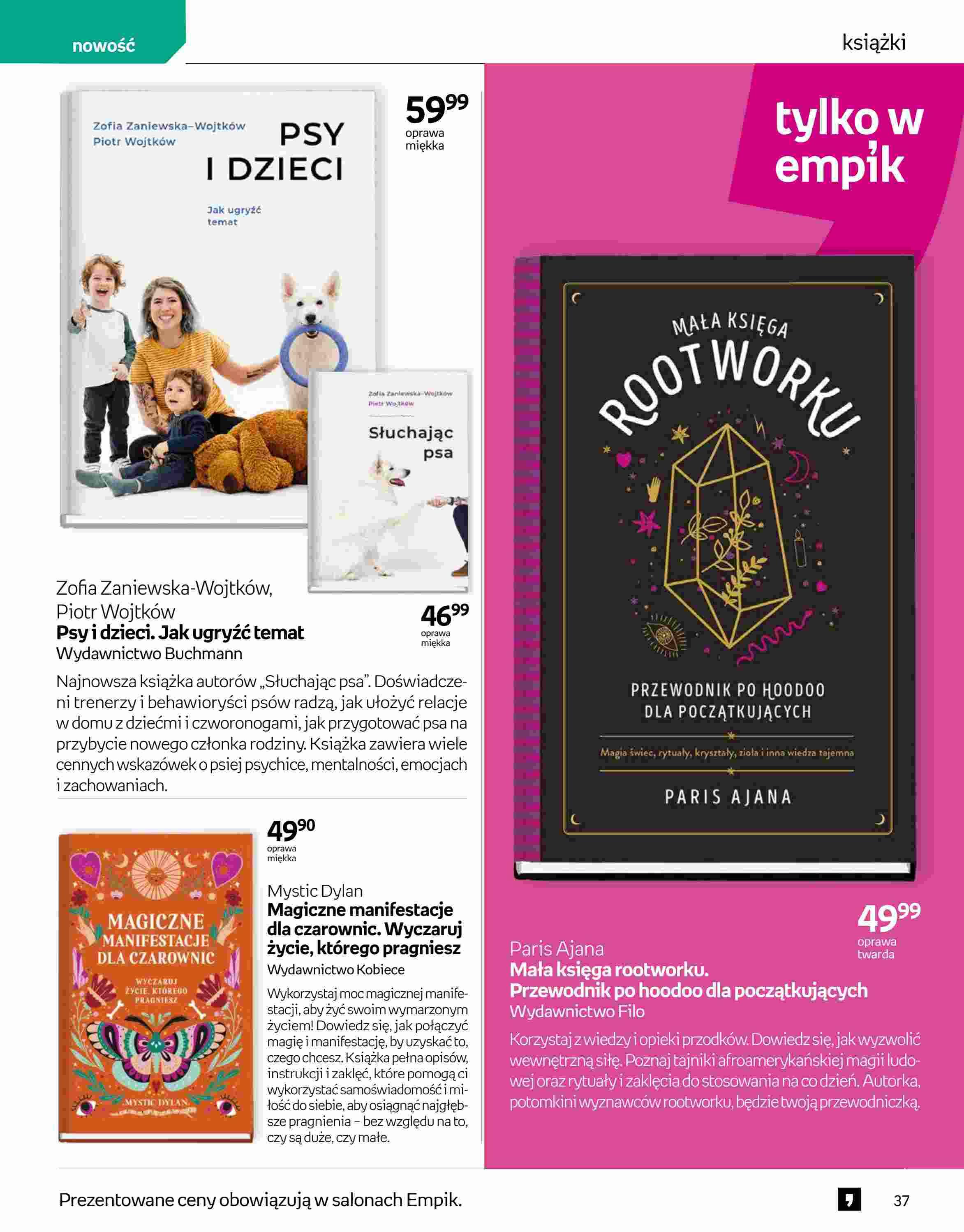 Gazetka promocyjna empik str. 37