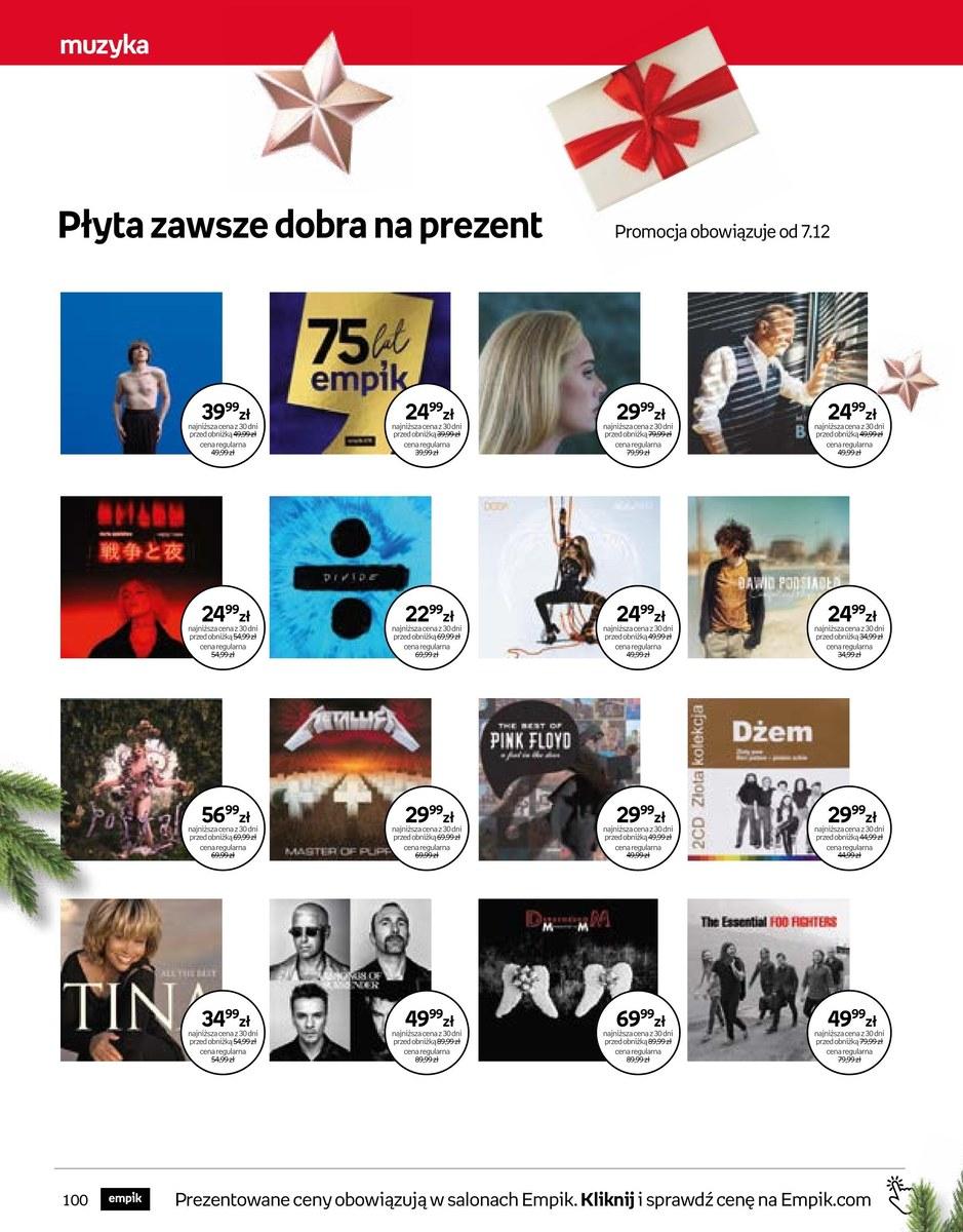 Gazetka promocyjna empik str. 100