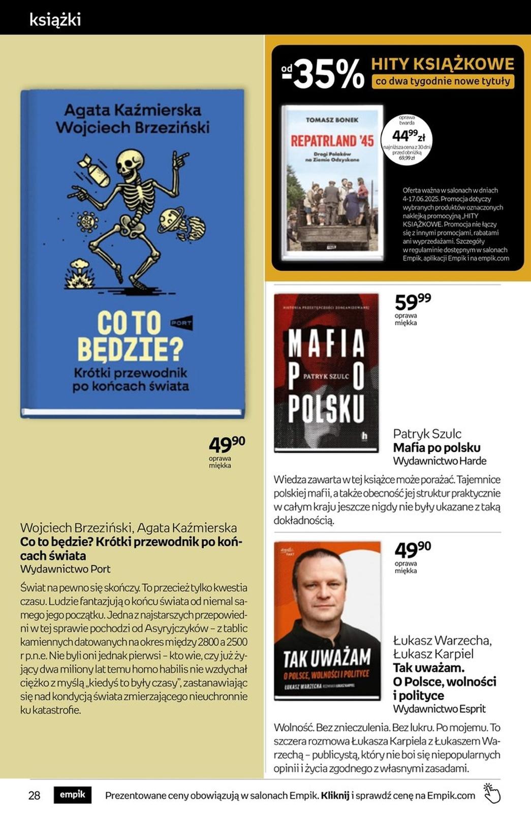 Gazetka promocyjna empik str. 28