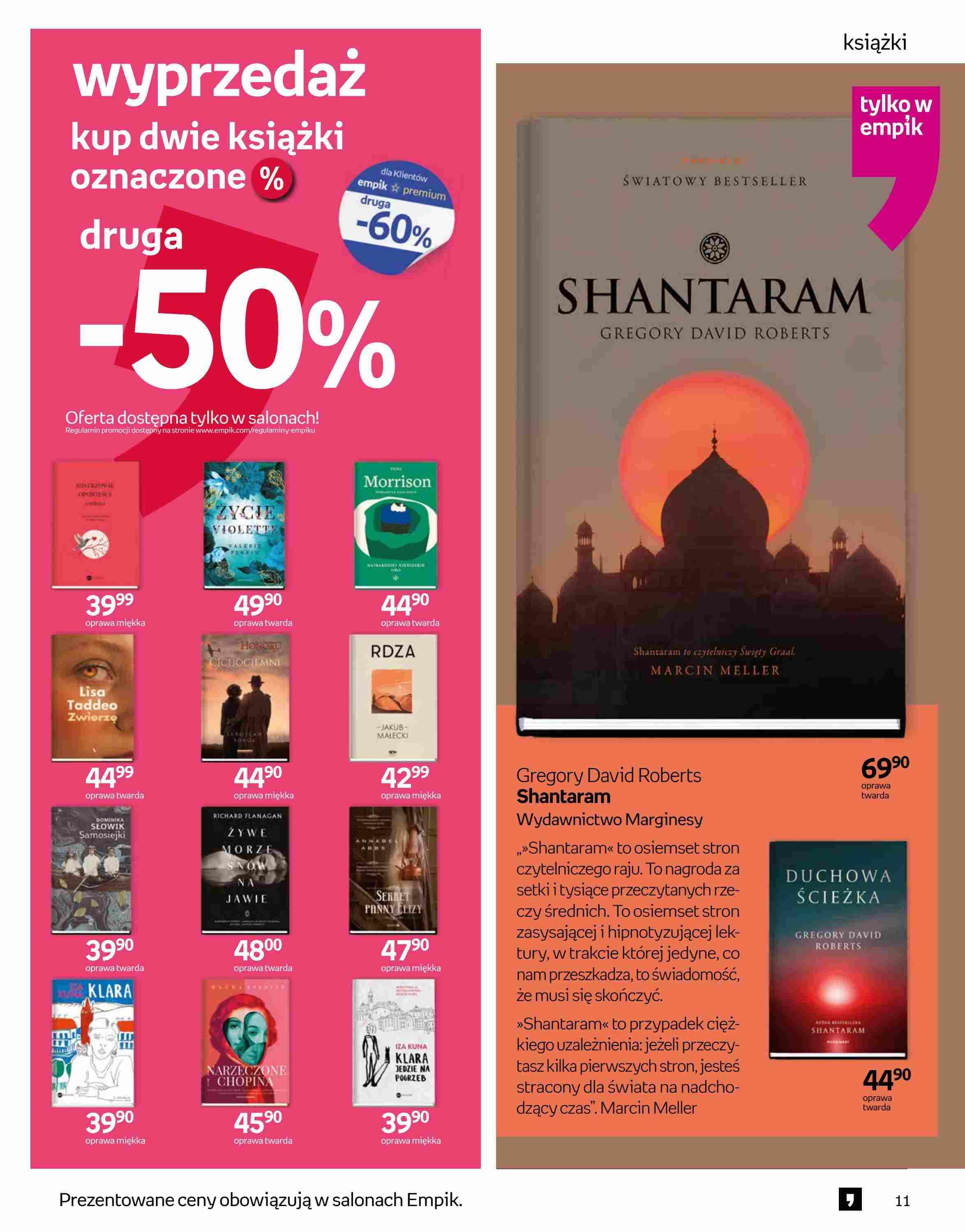 Gazetka promocyjna empik str. 11