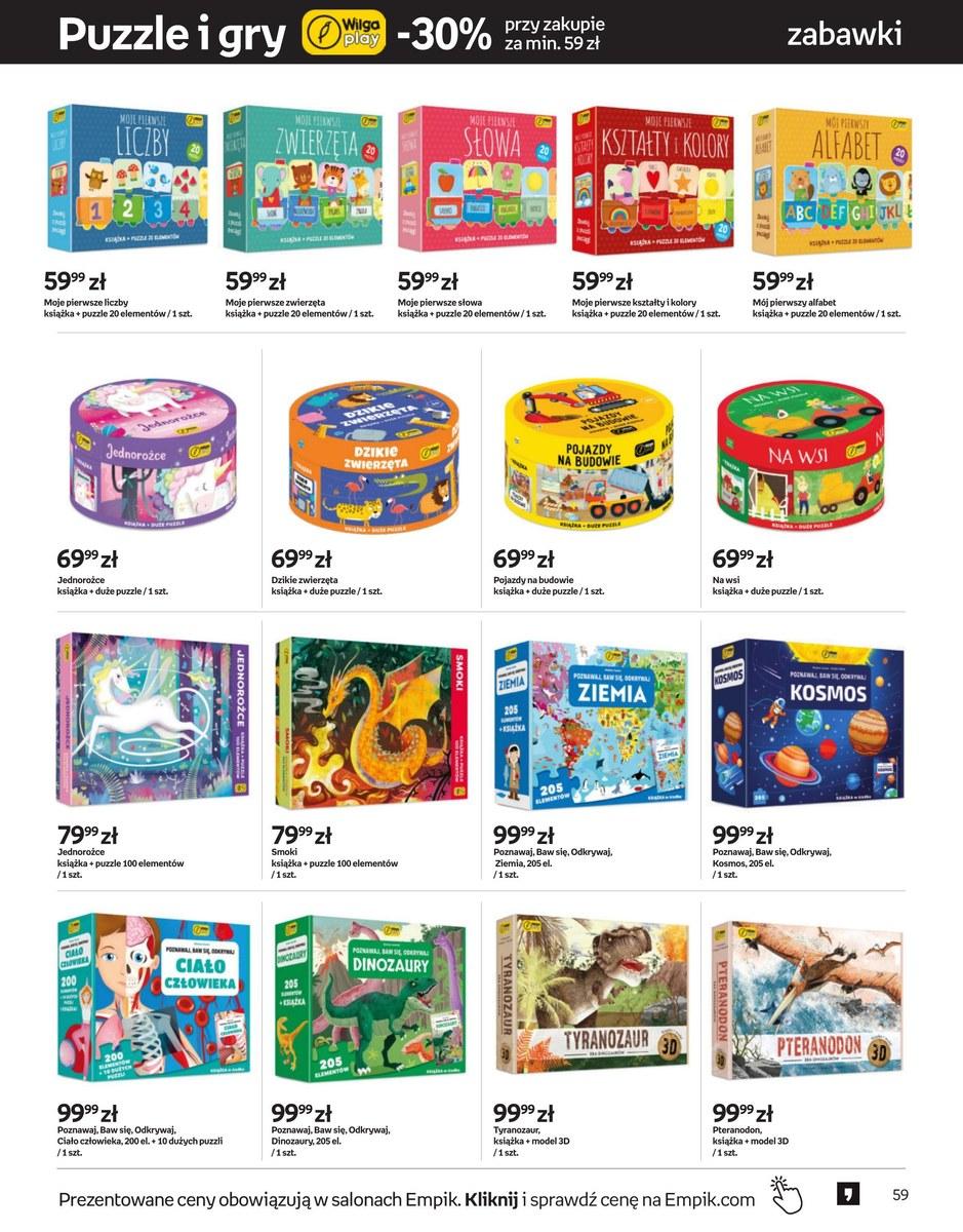 Gazetka promocyjna empik str. 59