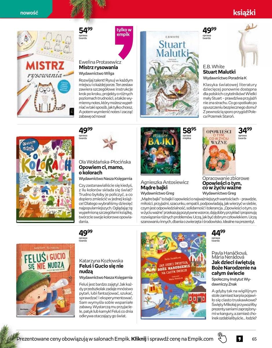 Gazetka promocyjna empik str. 65