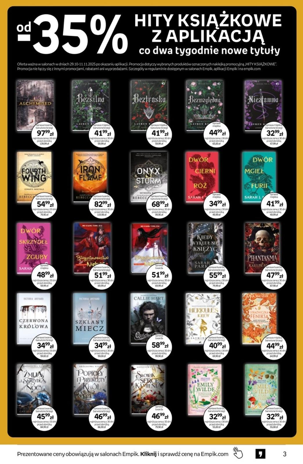 Gazetka promocyjna empik str. 3