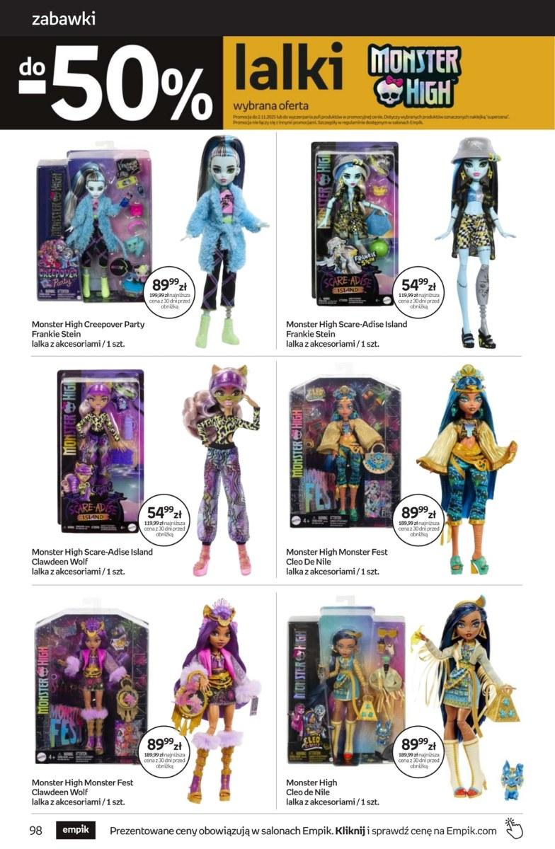 Gazetka promocyjna empik str. 98