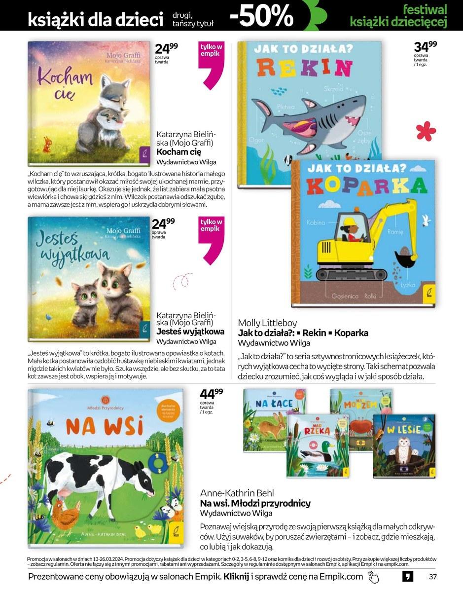 Gazetka promocyjna empik str. 37