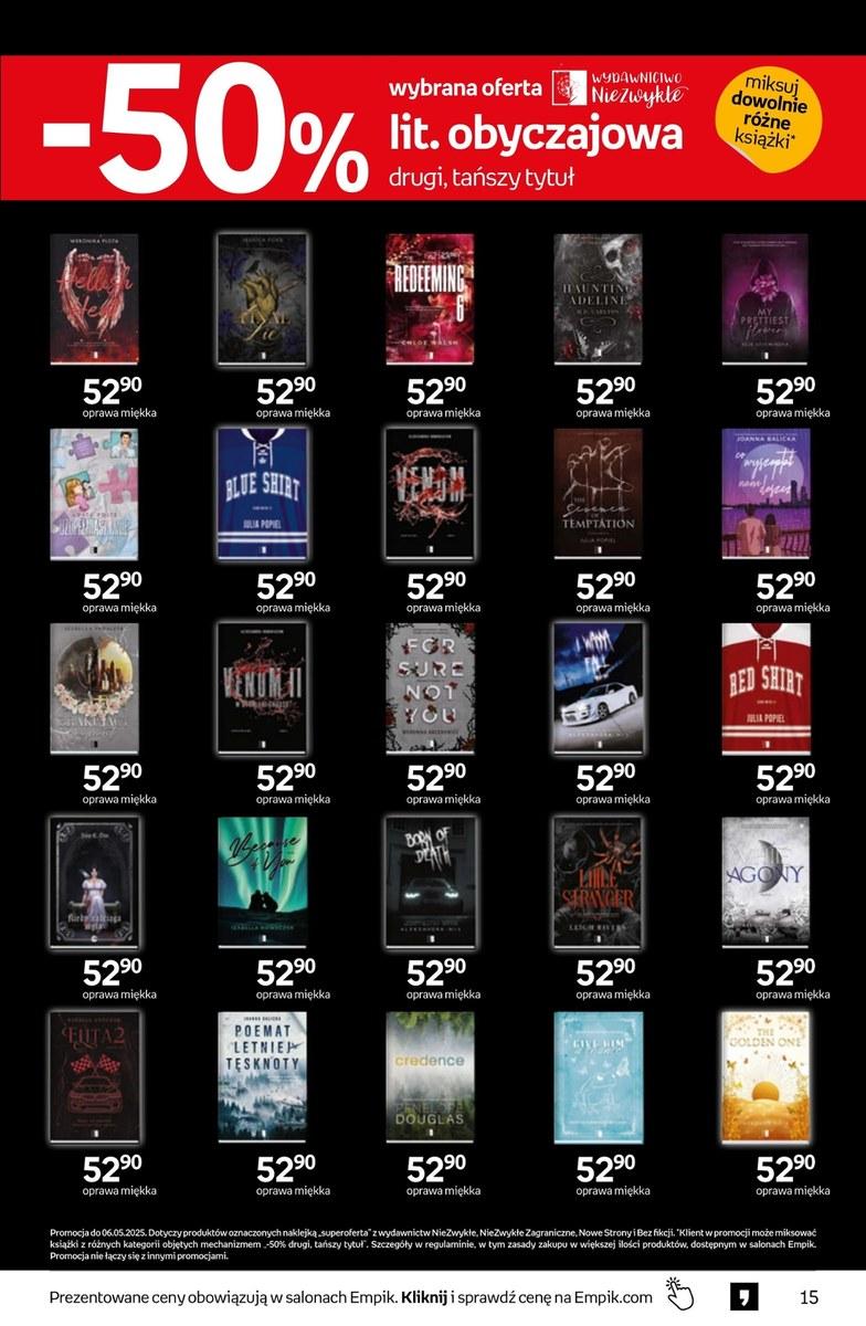 Gazetka promocyjna empik str. 15