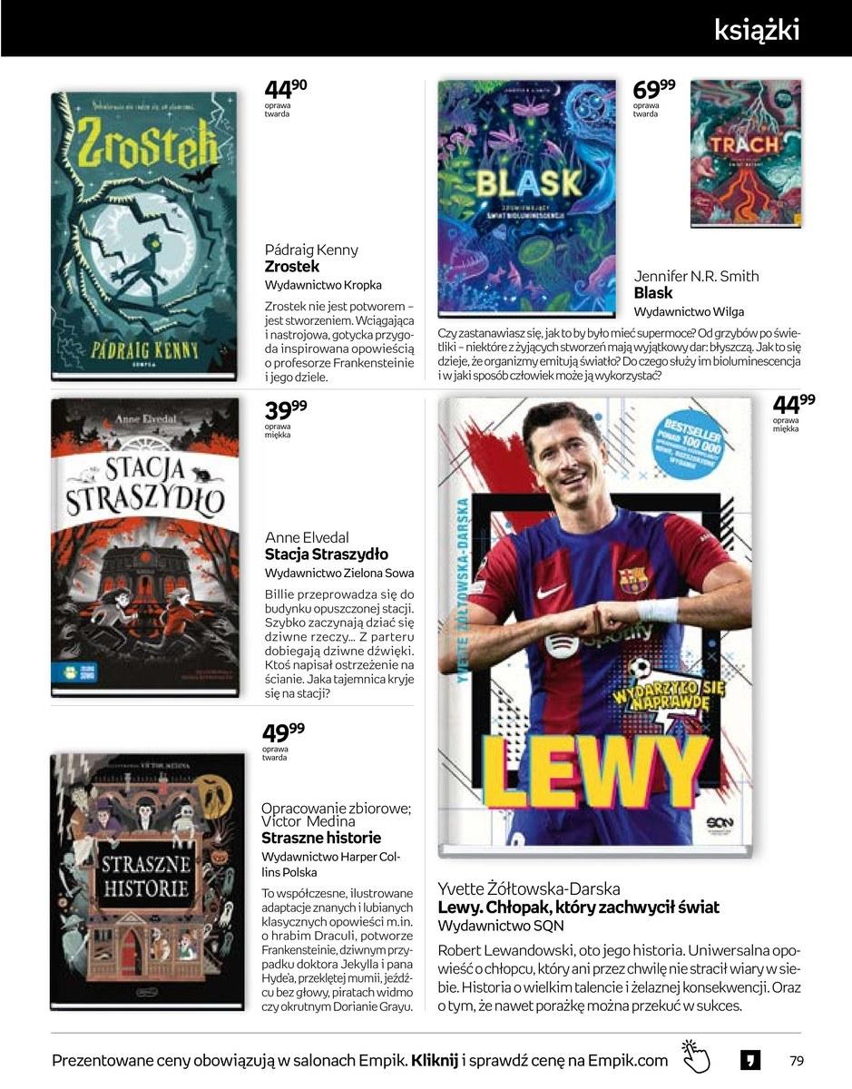 Gazetka promocyjna empik str. 79