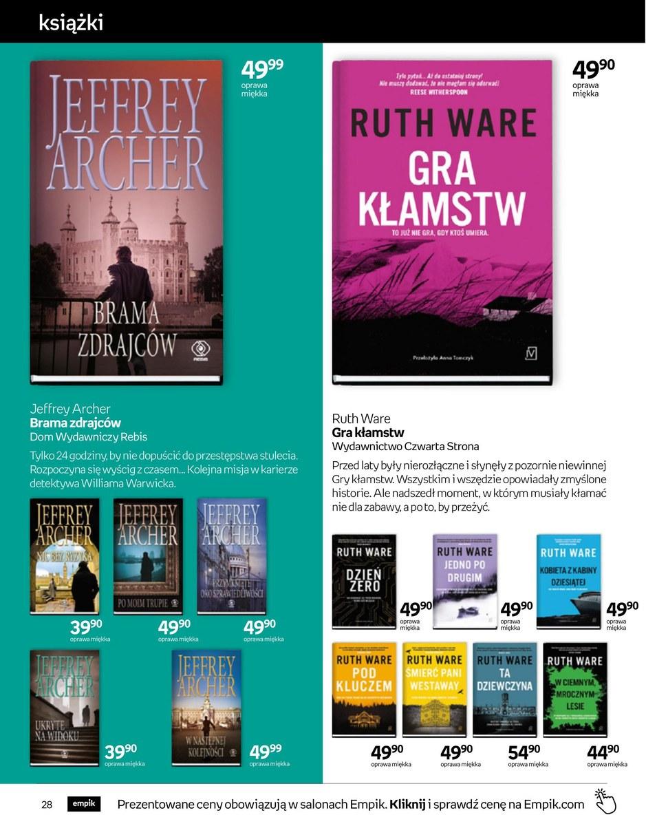 Gazetka promocyjna empik str. 28