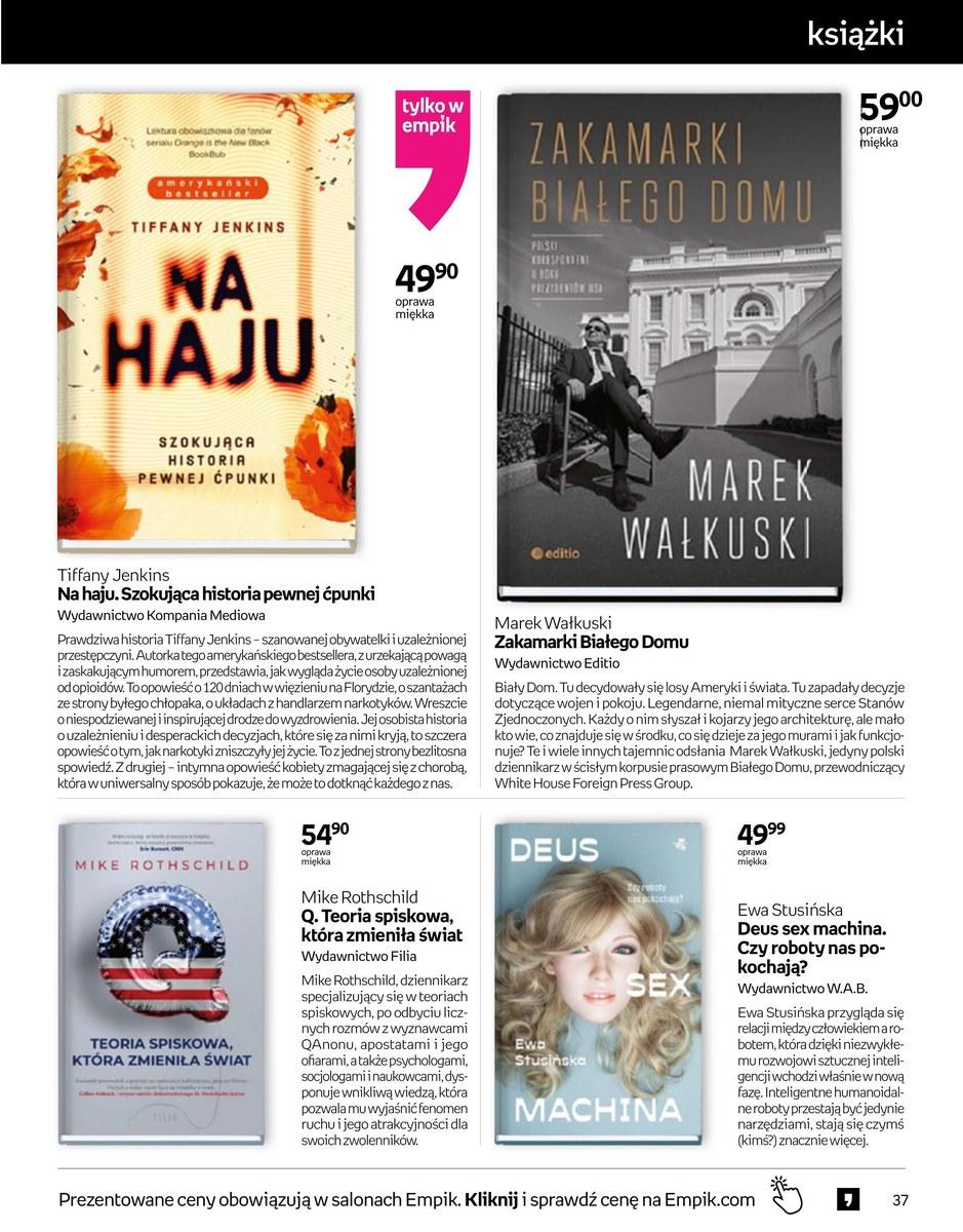 Gazetka promocyjna empik str. 37
